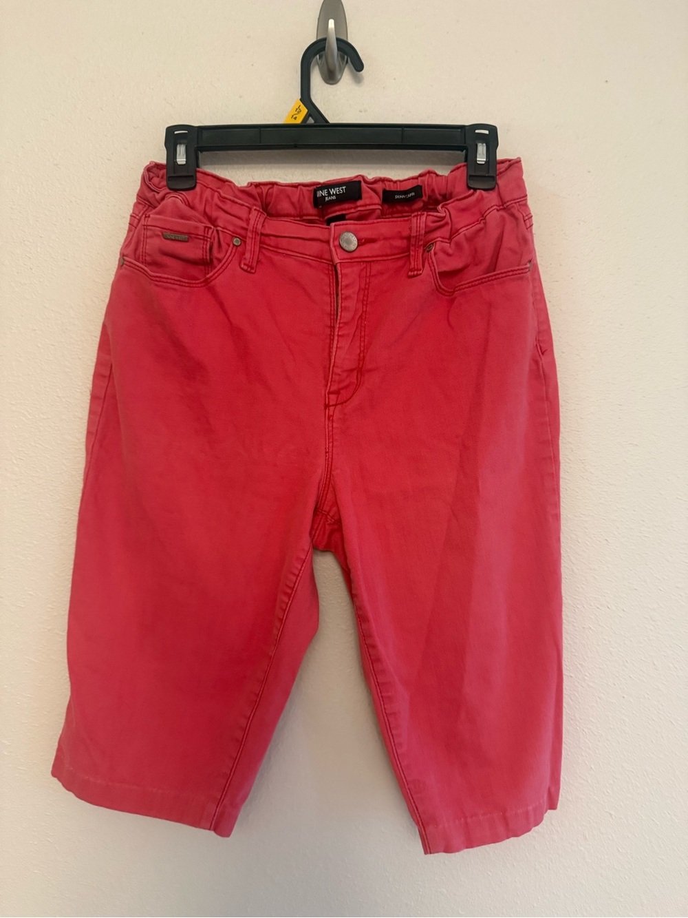 Nine West Coral-Pink Bermuda Shorts